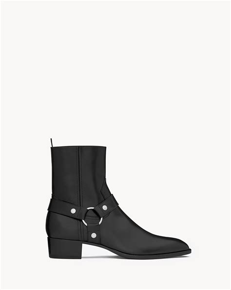 the harness ysl boots|saint laurent harness boots.